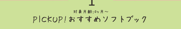 PICKUP!オススメソフトブック