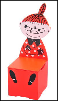 リトルミイ リトルミィ ムーミン 椅子 チェア 子供用 リトルファニチャー 】ムーミンのリトルミイ、キッズチェア